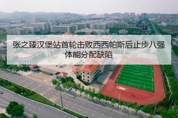 张之臻汉堡站首轮击败西西帕斯后止步八强体能分配缺陷
